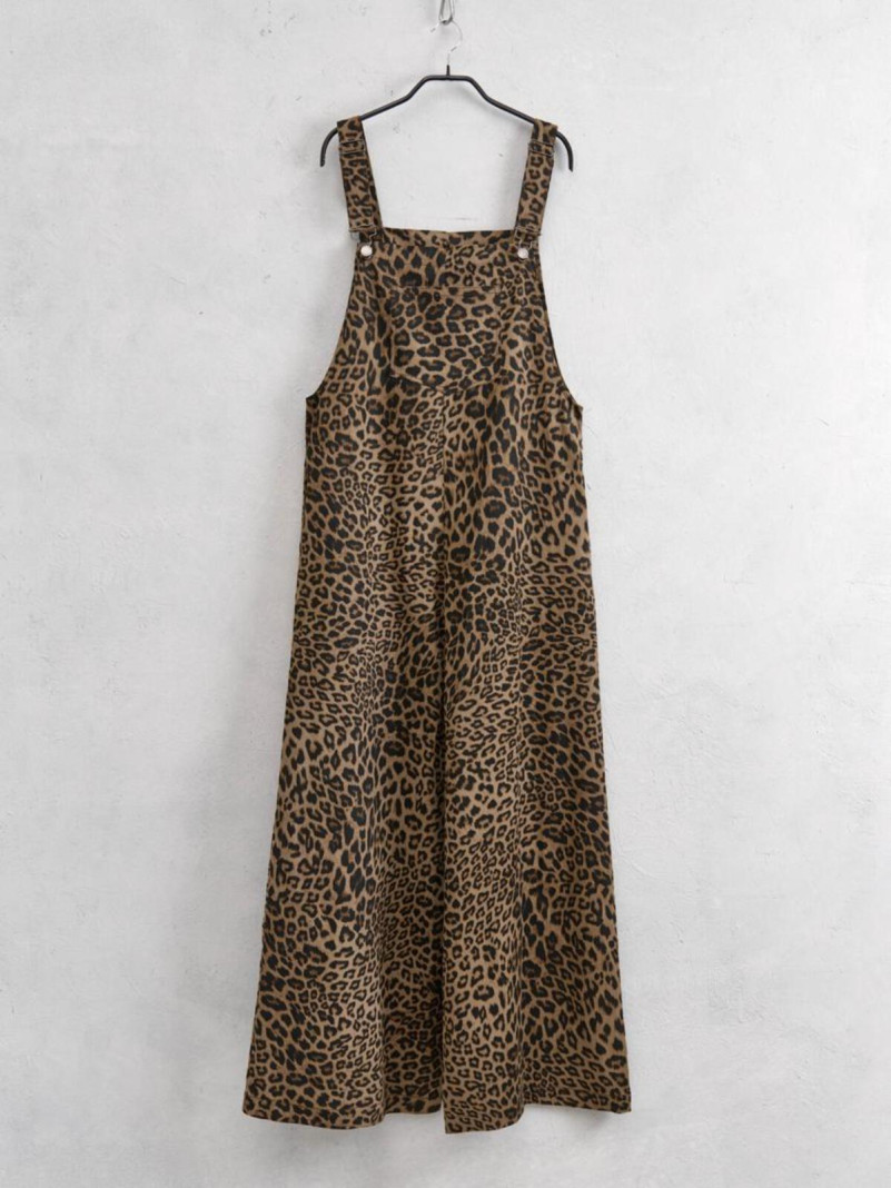 Salopette leopard