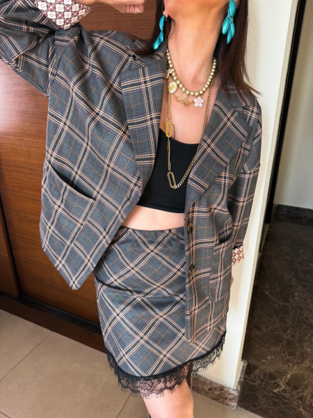 Minigonna pizzo susy mix