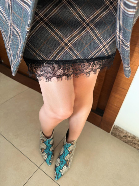 Minigonna pizzo susy mix