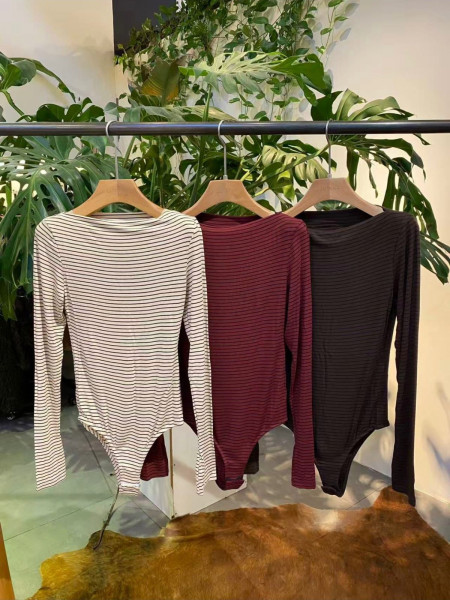 Body marin S/M marron ou beige