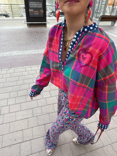 copy of Chemise col bleu/blanc