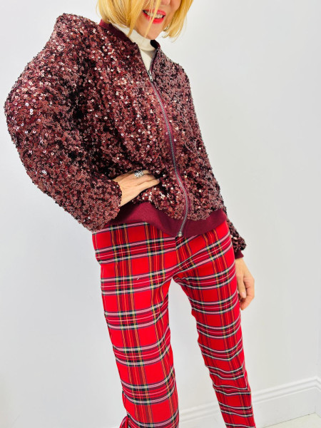Pantalon tartan