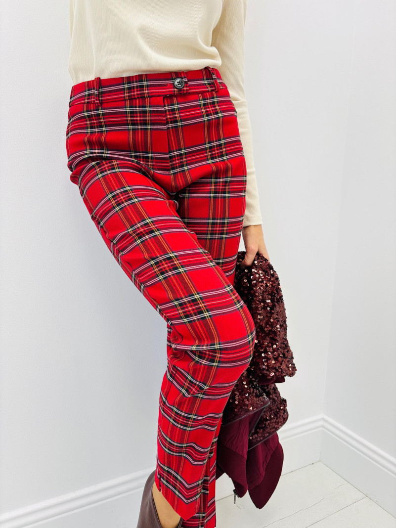 Pantalon tartan