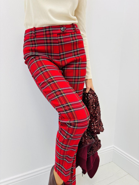 Pantalon tartan