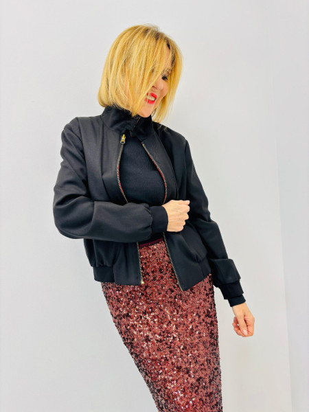 Veste tartan réversible