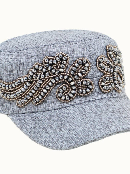 Casquette Bling Glitz orné de bijoux
