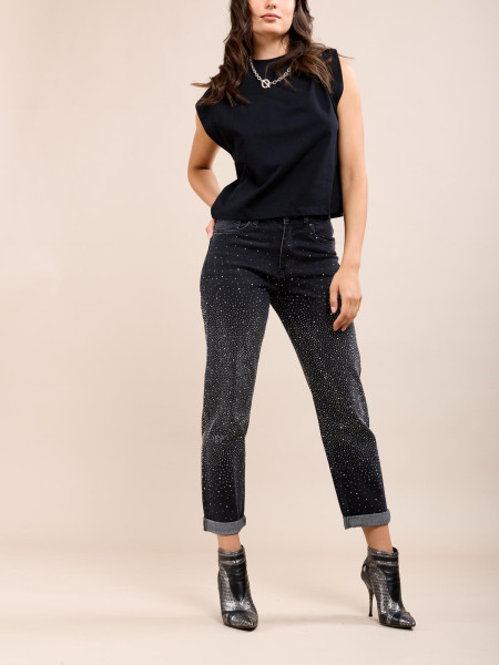 Jean strass noir