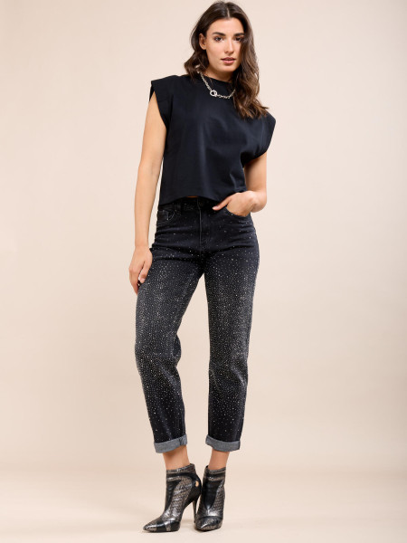 Jean strass noir