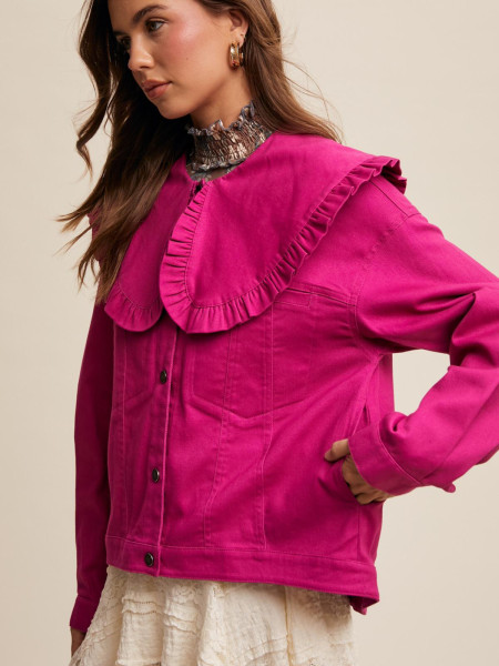 Veste en denim FRAMBOISE