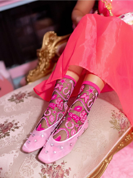 Chaussettes Disco Barbie