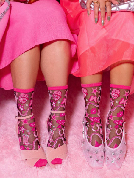 Chaussettes Disco Barbie