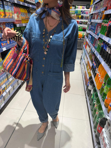 Combinaison en jean