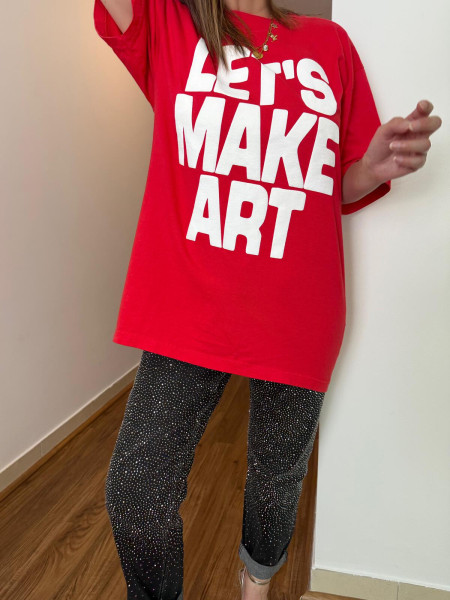 T-shirt graphique Let's Make Art