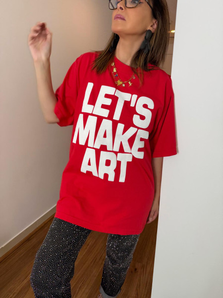 T-shirt graphique Let's Make Art