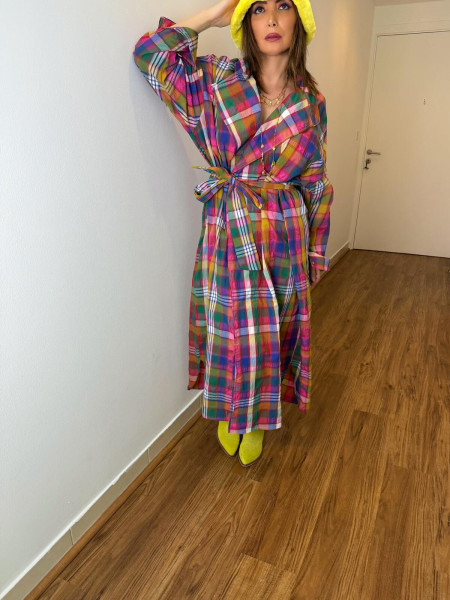 Robe Calipso Multicolore