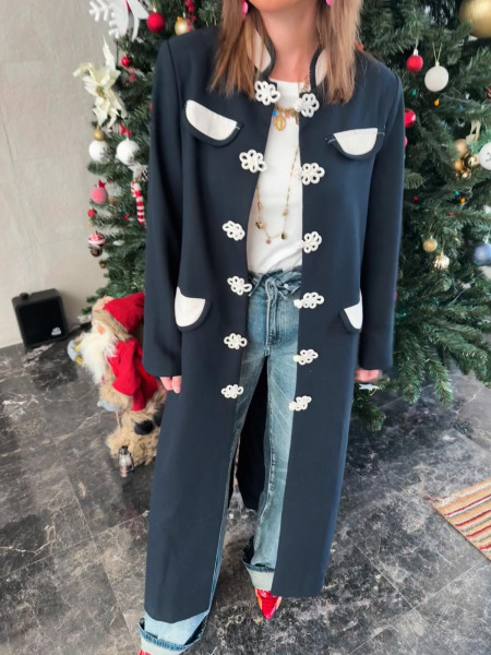 Manteau Navy