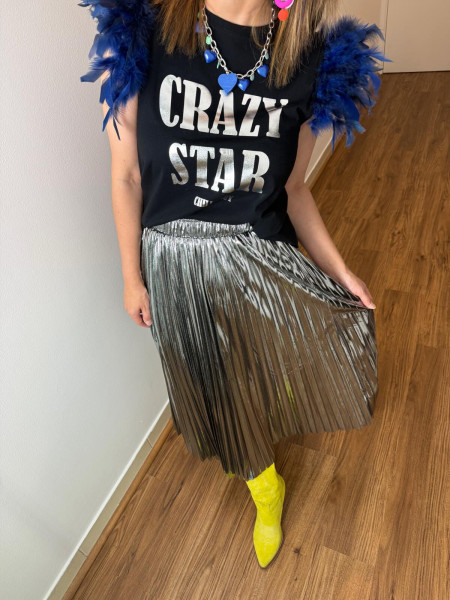 T-shirt Plumes Crazy