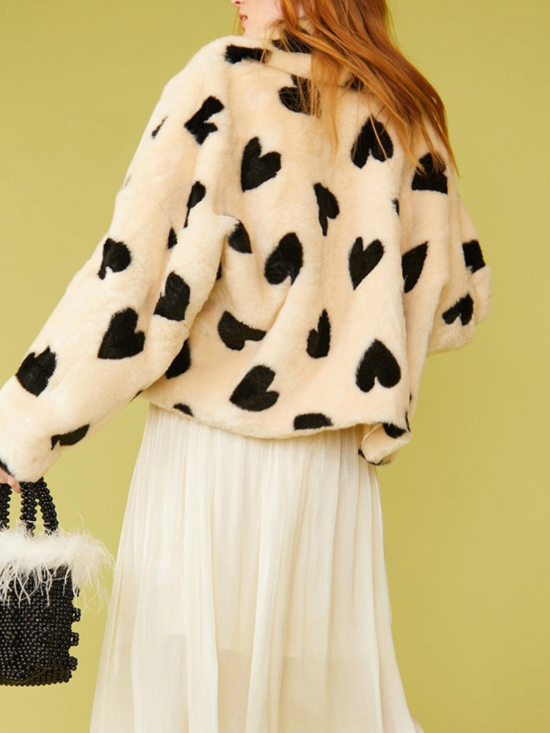 copy of Manteau white love...