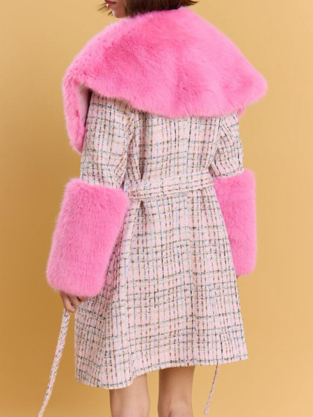 copy of Manteau rose bambou