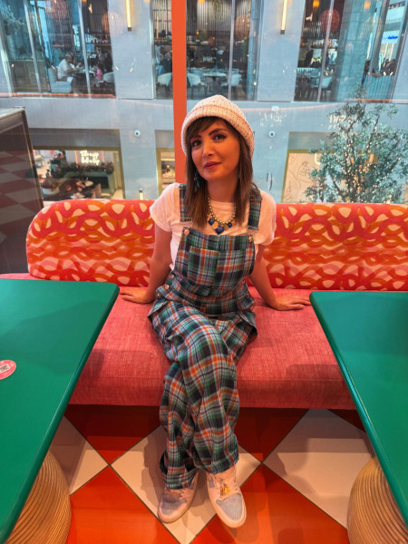 Combinaison a Carreaux Bleu