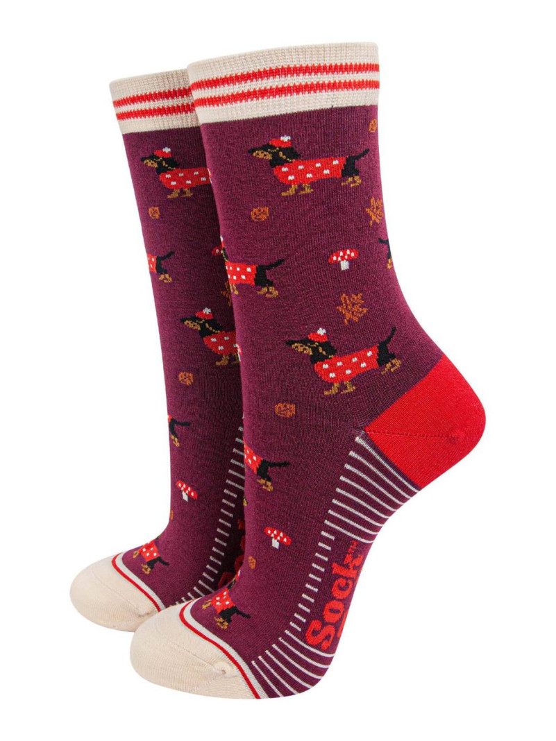 Chaussettes Bordeaux