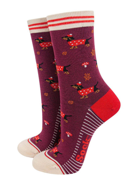 Chaussettes Bordeaux