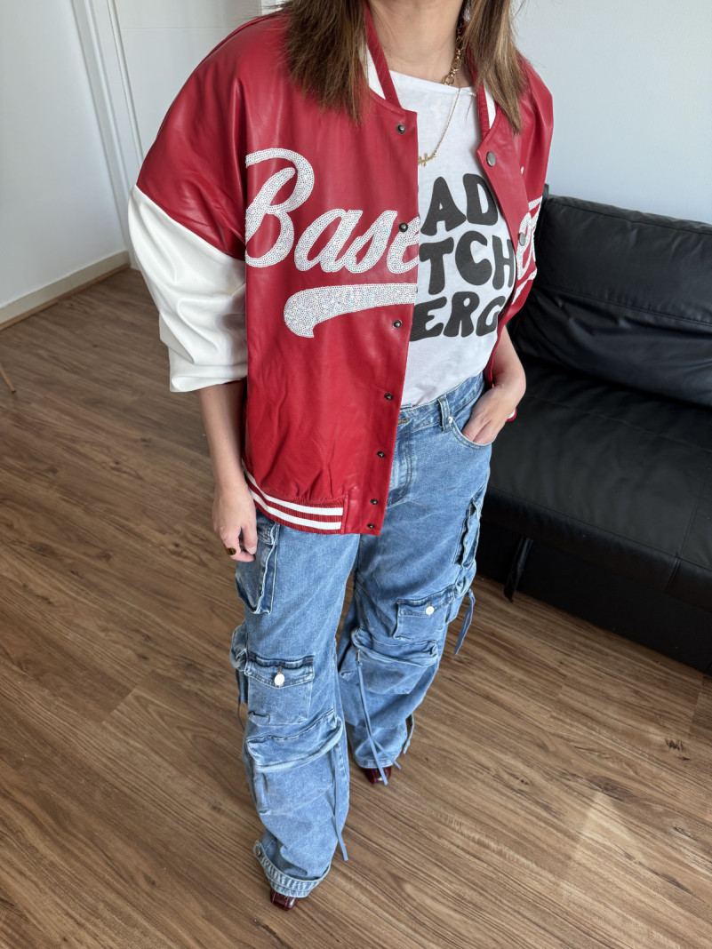 Blouson universitaire en...