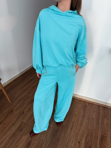 Sweatpants bleu ou rose