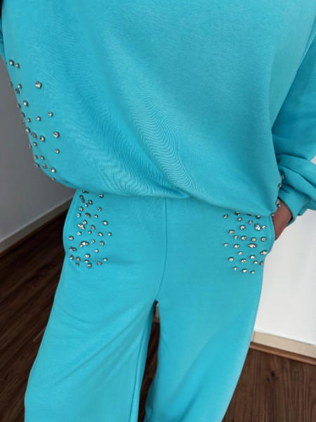 Sweatpants bleu ou rose