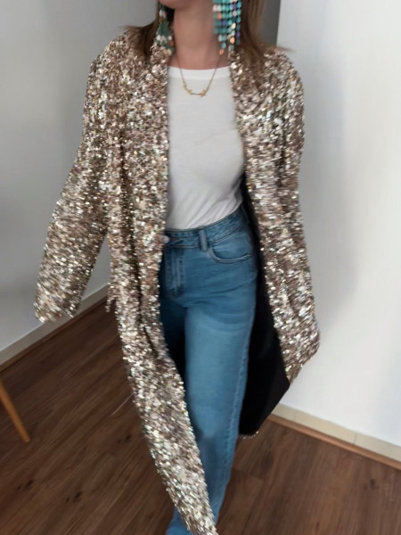 copy of Manteau sequins