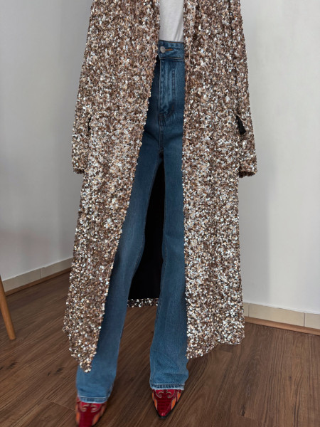 copy of Manteau sequins