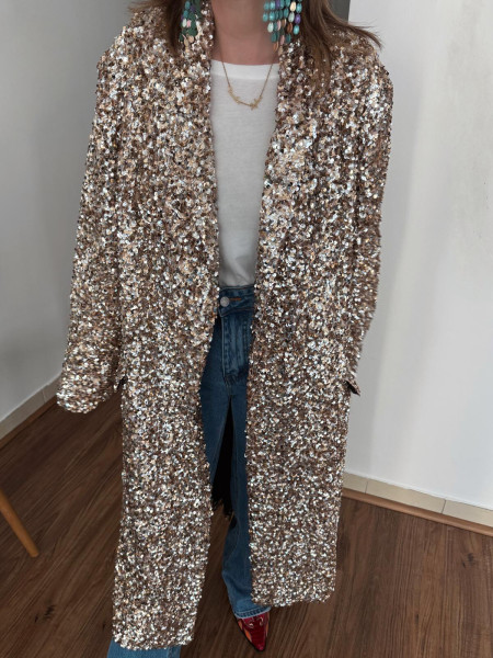 copy of Manteau sequins