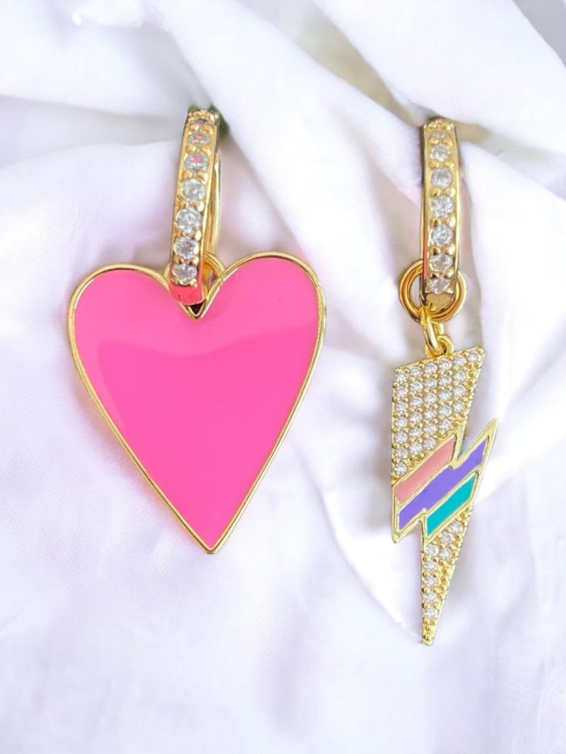 Créoles Nélya éclair