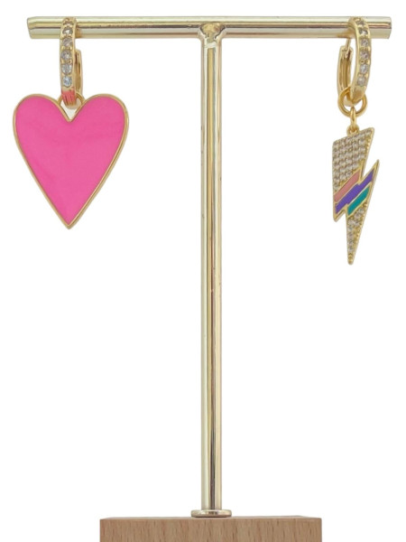 Créoles Nélya éclair