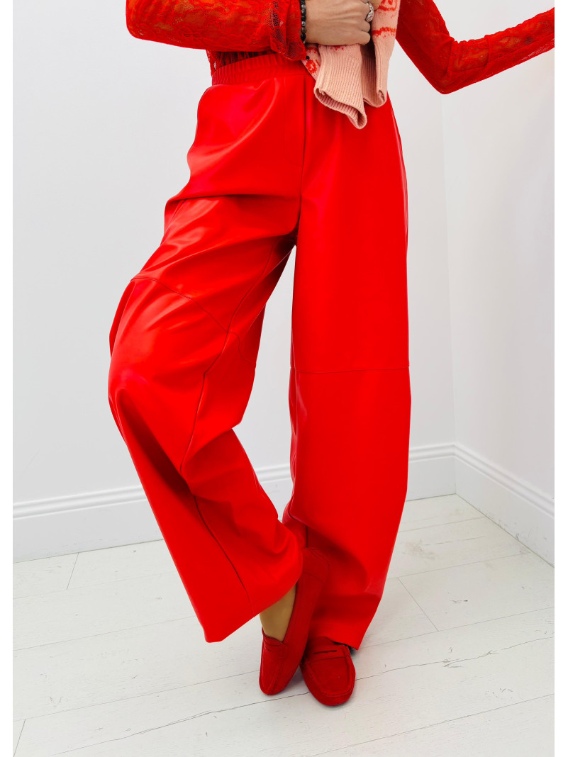 Pantalon SIMILI-RED
