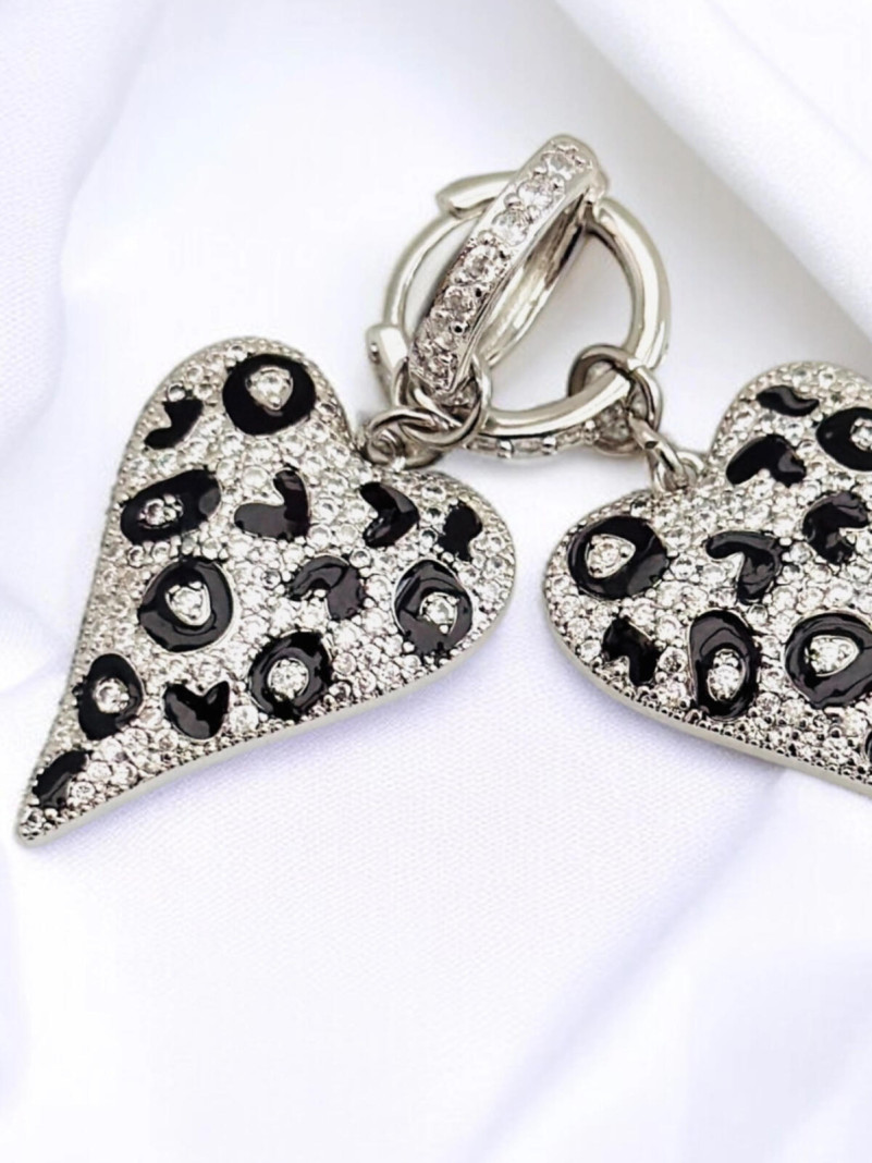 Créoles Lovs coeur argent