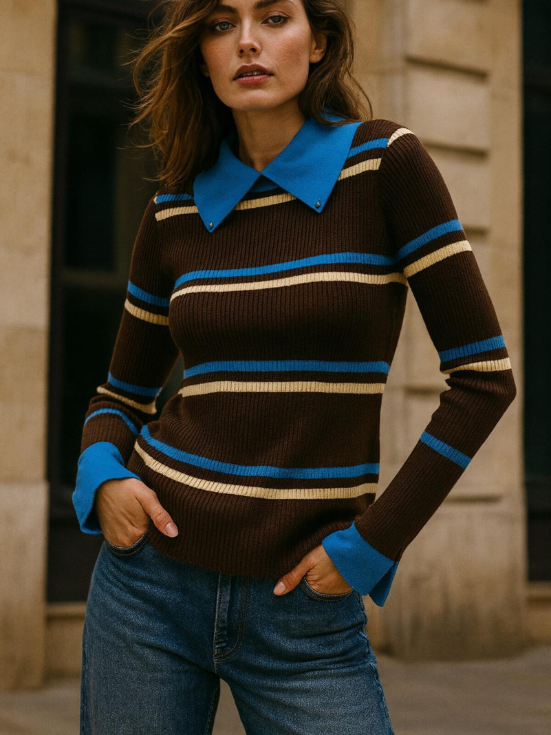 Maille chocolat | Bleu