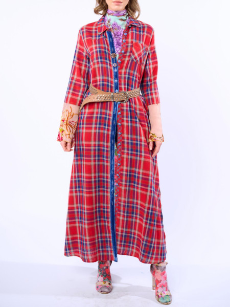 Robe-chemise longue Edward