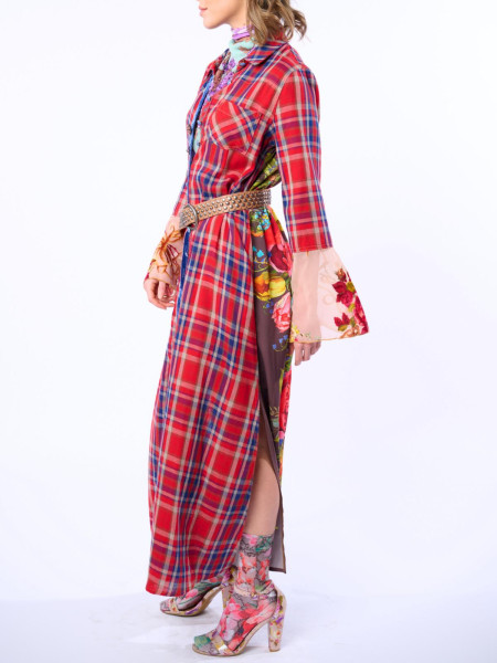 Robe-chemise longue Edward