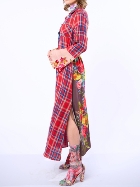 Robe-chemise longue Edward