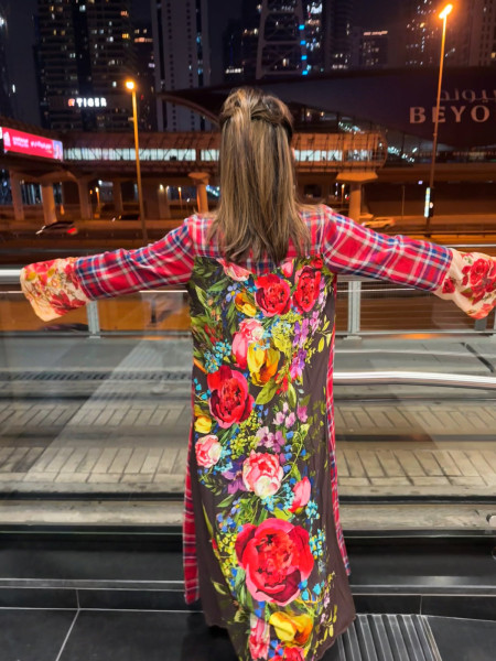 Robe-chemise longue Edward