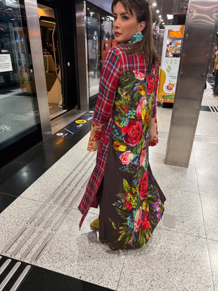 Robe-chemise longue Edward