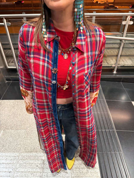 Robe-chemise longue Edward