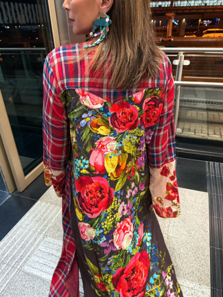 Robe-chemise longue Edward