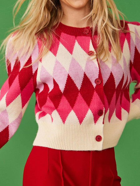 copy of Cardigan losanges