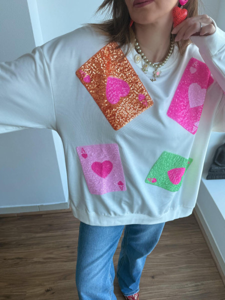 copy of Sweat cartes en sequin