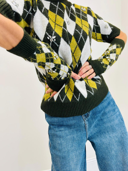 Pull burligton bleu,cerise,militaire