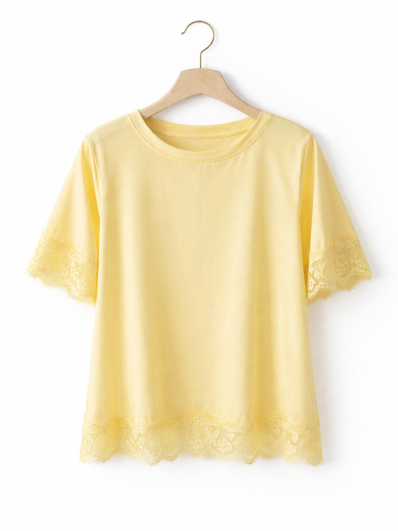 T-shirt jaune
