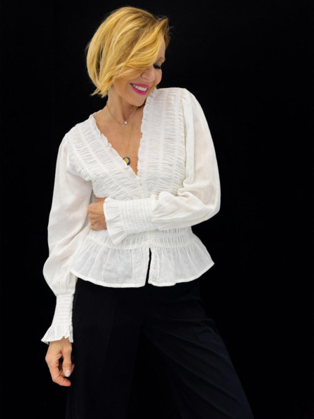 Blouse blanche