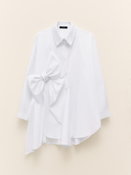 Chemise grand nœud